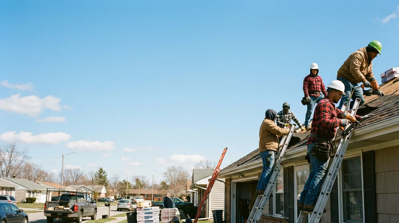 Roofing in Franksville, WI near me